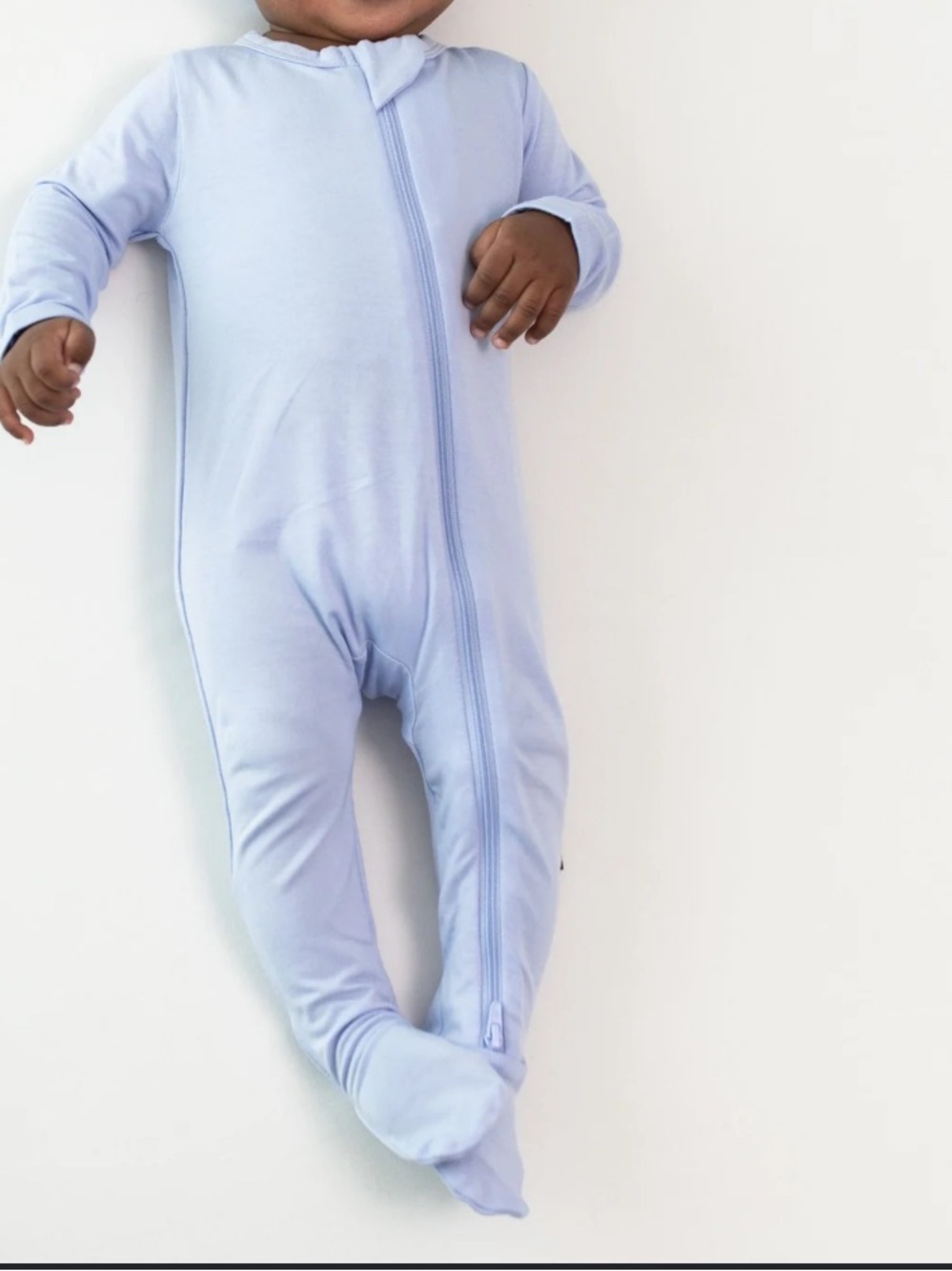 Kyte Baby Lilac Zippered Footie